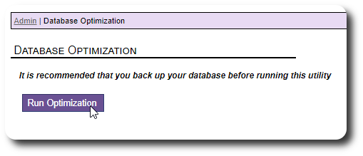 Database Utilities