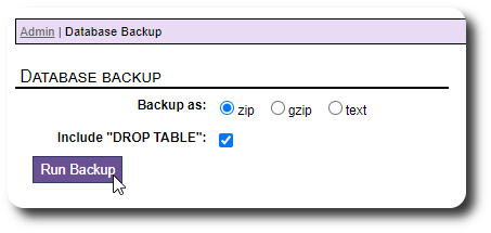 Database Utilities