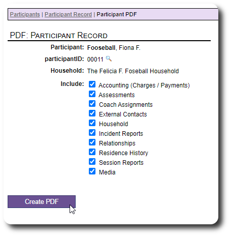 Participant PDF